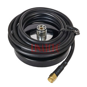 Super diamètre 90MM rond SO239 <span class=keywords><strong>prise</strong></span> Jack magnétique <span class=keywords><strong>voiture</strong></span> <span class=keywords><strong>antenne</strong></span> Base montage RG58 câble SMA connecteur - Product Image 4
