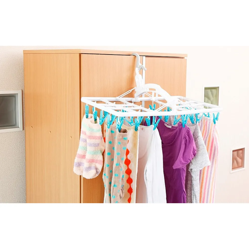 Japan style hook foldable clothes laundry hangers wholesale for sale