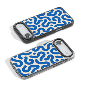 Luxe geribbelde patroon harde hoes in stijlvolle, schokbestendige uitvoering met PC-materiaal voor iPhone 17 16 15 14 Pro Max - Product Image 2
