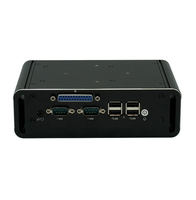 Mini PC Sin Ventilador, Microcomputadora I3 I5 I7 IPC107, Formato Pequeño, PC Industrial, 2 LAN, 2 Puertos COM Seriales, 1 Puerto LPT Paralelo