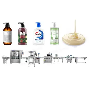 Manufacturers High Capacity Speed Liquid Cosmetics Shampoo Filling Capping Machine