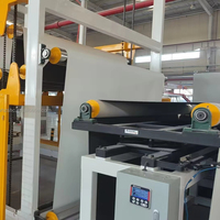Machine d'extrusion et de coulée de feuilles et plaques en PP, PE, TPO, EVA, PVC, TPE, TPU, TPR, HDPE de 2m à 4m avec contrôle PLC - Chine