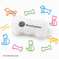 Clips décoratifs pour animaux de compagnie avec étui réutilisable pour les campagnes promotionnelles
