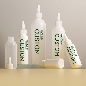 Bouteilles en plastique PE personnalisées 50ml 120ml 150ml Bouteilles à embout cylindrique pour gouttes auriculaires et colle UV - Product Image 1