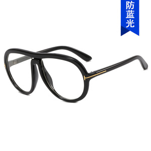 Lunettes de soleil aviateur ovales tendance, monture PC, verres AC, protection contre la lumière bleue, lunettes de soleil tendance pour femmes, protection UV 100% - Product Image 5