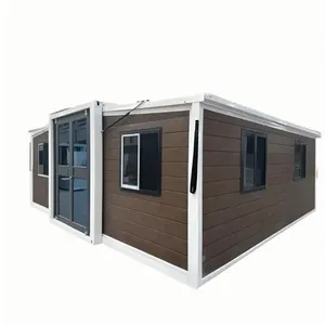 <span class=keywords><strong>Vendita</strong></span> di Fabbrica: Casa Container Prefabbricata Modulare 20FT, Design Personalizzato, Pieghevole ed Espandibile, Pannelli Sandwich, Design Moderno ed Economico - Product Image 2
