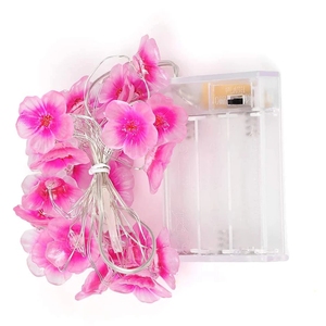 <span class=keywords><strong>Guirlande</strong></span> <span class=keywords><strong>lumineuse</strong></span> en forme de fleur de cerisier artificielle pour décoration de <span class=keywords><strong>chambre</strong></span> de <span class=keywords><strong>fille</strong></span>, <span class=keywords><strong>guirlande</strong></span> suspendue pour fête de mariage - Product Image 6