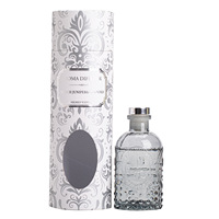 Diffuseur de parfum d'ambiance vintage de luxe en boîte cadeau, avec bâtonnets sculptés, à l'huile essentielle naturelle, pour aromathérapie sans flamme, pour une ambiance romantique au dîner et en voiture