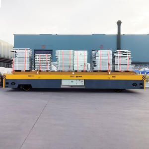 Chariot de transfert de charge lourd autopropulsé de 100 tonnes avec 4 roues en caoutchouc pour la manutention de pièces métalliques - Product Image 6