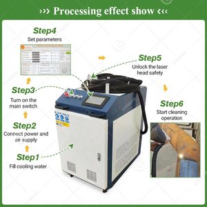 Nettoyeur Laser 2000W pour Élimination de la Rouille et de la Peinture sur Bois et Métal - Product Image 5