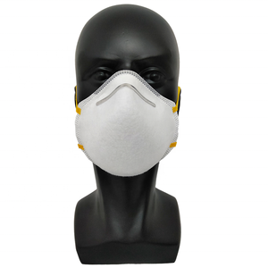 <span class=keywords><strong>Masque</strong></span> anti-poussière jetable XPRO KN95 <span class=keywords><strong>FFP2</strong></span> à 3 couches en tissu non tissé avec clip nasal réglable et filtre en coton pour la protection contre la poussière - Product Image 4