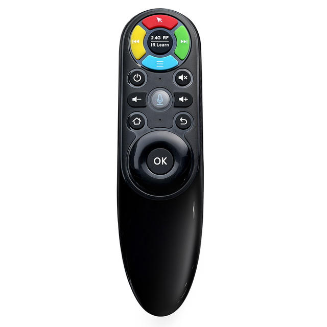 HUAYU 2.4G Wireless Air Mouse IR Learning Voice Remote Control Universal for Android TV Box PC Smart TV