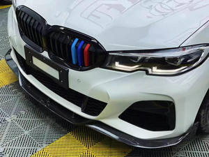 Séparateur d'extension de lèvre avant en carbone forgé pour BMW G20 <span class=keywords><strong>318i</strong></span> 320i 330i M340i B48 B58 - Product Image 5
