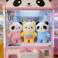 Vente en gros usine : Adorables petits ours en peluche, cadeaux pour enfants, doux et confortables, poupées de machine à griffes de dessin animé