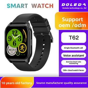 Reloj Inteligente T62 IP67 en Oferta, para Contestar Llamadas, Monitoreo del Sueño, Frecuencia Cardíaca, Oxígeno en Sangre, Precio Bajo - Product Image 5