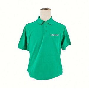 New Fashion 220GSM Cotton Polyester Polo Shirt with Custom Embroidery Logo for Company Uniforms and Staff Wear - Product Image 3