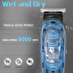 <span class=keywords><strong>Tondeuse</strong></span> nez-oreille lavable Rasoir rotatif Cordon professionnel-<span class=keywords><strong>Clip</strong></span> magique sans fil Idéal pour les coiffeurs Stylistes Kit <span class=keywords><strong>tondeuse</strong></span> à barbe - Product Image 3