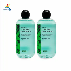 250Ml Perzik Smaak Lysozym Mondwater Preventie Draagbare Veiligheid Custom Smaak Mondwater