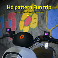 Lumière œil de démon pour moto, lumière LED dynamique pour voiture, lumière multicolore pour pupille, lampes œil personnalisables