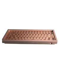 Ensemble de touches de clavier mécanique personnalisées en acier inoxydable usiné CNC de haute qualité à bas prix avec électroérosion à fil pour le gaming