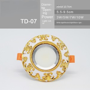 Lámpara de Techo LED Moderna Inteligente Europea de 3W 5W 7W para Sala de Estar, Luz de Techo de 90mm IP65 para Hogar y Oficina - Product Image 3