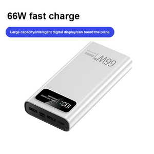 Chất lượng cao sạc nhanh có thể sạc lại ngân hàng điện 10000mAh 20000mAh 66W di động điện thoại di động sạc - Product Image 2
