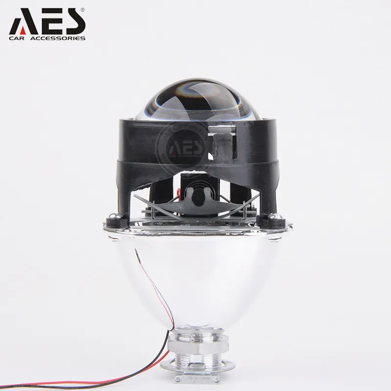 2022 araba aksesuarları AES 2.5 inç HID Bi Xeonon projektör Lens araç aydınlatma sistemi, araba parçaları hid bi xeonon