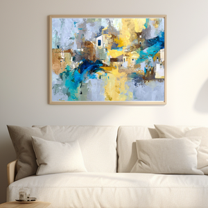 Venta de Arte Abstracto pintado a mano lienzo <span class=keywords><strong>pintura</strong></span> al óleo para decoración de sala de estar <span class=keywords><strong>Mural</strong></span> <span class=keywords><strong>Interior</strong></span> y decoración <span class=keywords><strong>Interior</strong></span> de Hotel - Product Image 2
