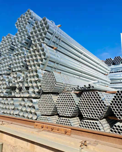 Tuyaux en acier galvanisé de qualité industrielle, antirouille, haute résistance et adaptés à une utilisation extérieure intensive - Product Image 1