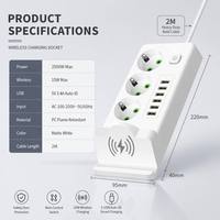 Enchufe de Pared Industrial con Logotipo Personalizado al por Mayor, Estándar Europeo IP44, 250V 16A/10A, Regleta de Alimentación USB, ABS, Cobre, Latón, Uso Hospitalario, CE RoHS