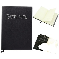 Death Note Carnet d'Écriture, Planificateur, Agenda Anime, Livre de Dessin Animé, Magnifique Thème Mode, Cosplay, Grand Carnet Quotidien en Cuir