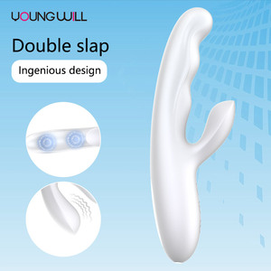 Massageador Vibratório e de Toque 2 em 1 Estimulador de Ponto G e Clitoriano Silicone Flexível com Carregamento Magnético Brinquedos Sexuais - Product Image 2