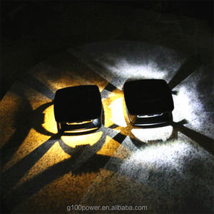 Lampes solaires à LED pour poteaux 4x4 6x6, lumière décorative pour l'extérieur, clôture, cour, jardin, patio - Product Image 5