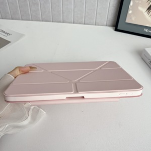 Custodia Protettiva in Pelle con Attacco Magnetico per iPad 11, Supporto Girevole Rimovibile Anti-Caduta per <span class=keywords><strong>Apple</strong></span> <span class=keywords><strong>Air</strong></span> 5 - Product Image 6