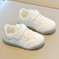 Chaussures de sport unisexes pour enfants Forrest Gump Printemps-Automne 2026, blanches, respirantes, légères, durables, fermeture Velcro, tige en PU