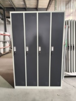 Fabricants d'armoires métalliques de haute qualité, armoire de rangement métallique pour école/salle de sport/dortoir