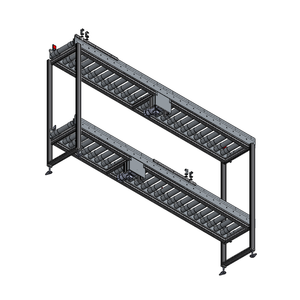 Mécanisme de levage à rouleaux/Acier inoxydable/Finition naturelle anodisée/Vitesse réglable/Durable/Lignes modulaires/Haute densité - Product Image 1