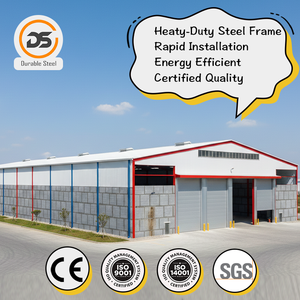 Сверхпрочная Металлическая стальная рама промышленного дизайна стальных конструкций зданий на заказ - Product Image 1