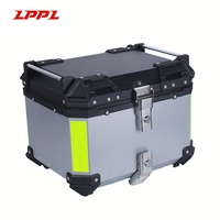 Personnalisation prise en charge, valises pour moto, accessoires de moto en aluminium, boîte de rangement pour moto
