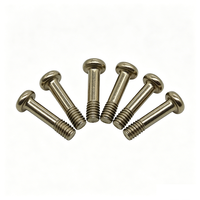 Vis à panneau captif à moitié filetée en acier au carbone M3-M5, tête cylindrique à embase cruciforme, fixation métrique classe 8.8
