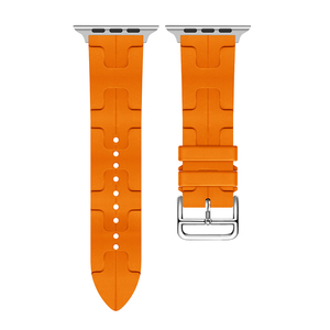 Correa deportiva de silicona para reloj inteligente de 38/40/41/42/44/45/49 mm, correa de caucho para Apple iWatch series 8 7 - Product Image 2