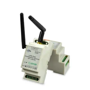 Heyuan Rs485 communication lora transmission module 433mhz 1km RF transmitter chip remote relay with antenna