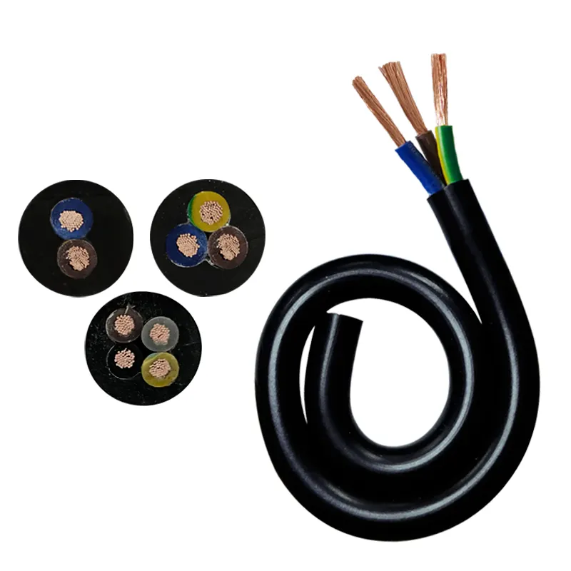 Steuerkabel 0,5 mm 0,75 mm 1,5 mm 2,5 mm Rvv Elektro-Leiterkabel Elektokabel für Hausverkabelung