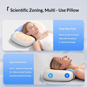 Almohada de Soporte para el Cuello de Espuma Viscoelástica Rectangular Personalizable para Ayudar a Dormir, Diseño Ergonómico para Adultos, Extraíble y Lavable - Product Image 4