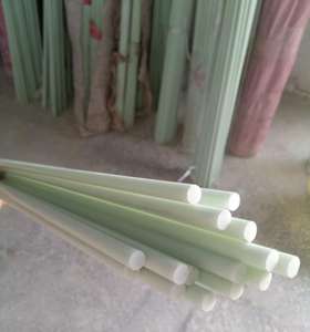 Tige en fibre de verre/GRP flexible époxy composite G10 de haute qualité, tige de poussée en fibre de verre solide - Product Image 3