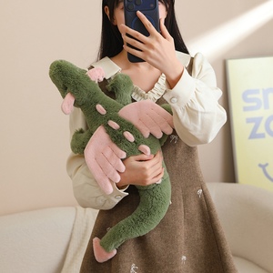 Peluche de Dragón Volador Verde Matcha, Lindo Juguete de Peluche de Dragón, Ideal para Decoración del Hogar, Regalo de San Valentín, Juguete de Peluche de Animal - Product Image 5