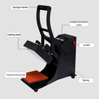 Alibaba Großhandels preis Mini-Heiß press maschine 12*12cm Einfach zu bedienende Wärme übertragungs press maschinen für Kleidung