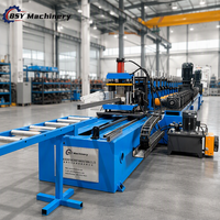 Machine de formage à froid entièrement automatique à grande vitesse pour supports solaires en acier, production en usine sur mesure de haute précision