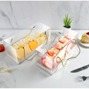 12x12 Food Grade Waterproof Transparent Clear Plastic Cake Boxes  Manufacturers