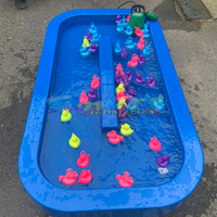 Mini piscine d'eau pour enfants en plein air unisexe pour les fêtes Ensemble de jouets éducatifs de luxe pour bassin à canards Personnalisable en plastique ABS pour tous les genres